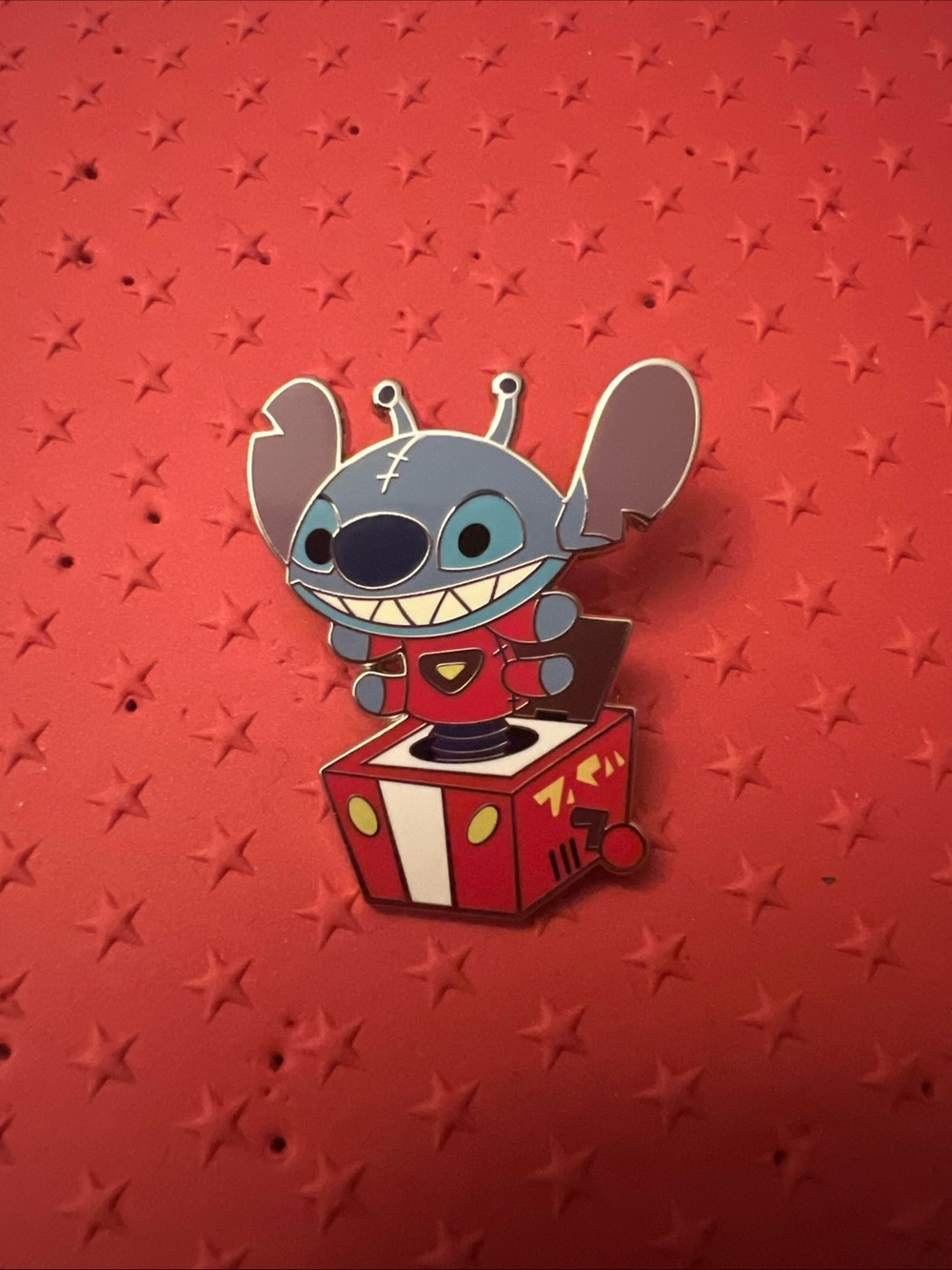 Disney Parks Pin 2025 Toys In A Box Mystery Box Pin - Stitch